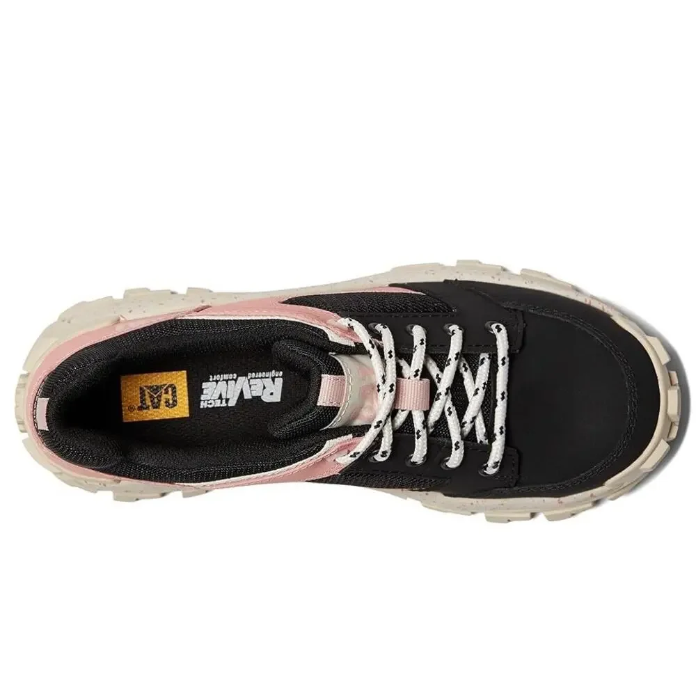 Caterpillar Womens Invader Sport CT Work Sneakers Size 9 M Black Pink SR NWOB